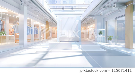 清潔服飾店內部05 清潔服飾店內部05 115071411