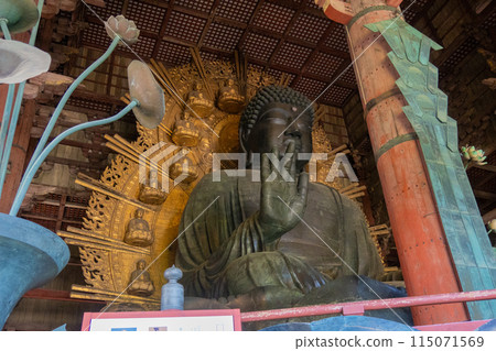 World Heritage Site of Nara, Great Buddha of Todaiji Temple World Heritage Site of Nara, Great Buddha of Todaiji Temple 115071569