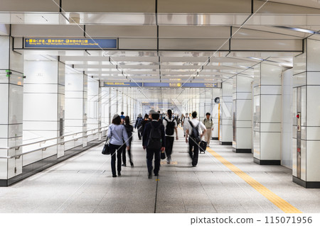 Shinjuku Station West Exit Underground Passage 115071956