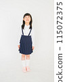Elementary school student with a smile 115072375