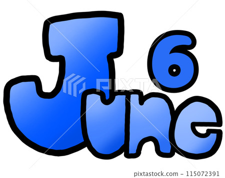 Blue numbers June 115072391