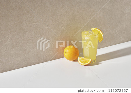 Colorful color background. Refreshing and fresh oranges, lemons and other fruits full of vitamins. Colorful color background. Refreshing and fresh oranges, lemons and other fruits full of vitamins. 115072567