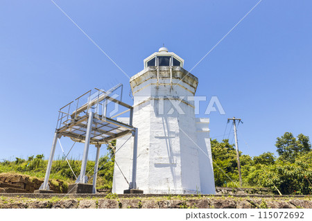 口之津燈塔位於島原半島南端【長崎縣南島原市】 口之津燈塔位於島原半島南端【長崎縣南島原市】 115072692