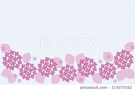 繡球花框架花卉圖案 繡球花框架花卉圖案 115073582