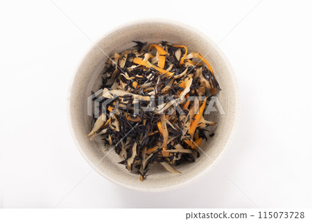 Simmered hijiki (burdock, carrots, hijiki, fried tofu) Simmered hijiki (burdock, carrots, hijiki, fried tofu) 115073728