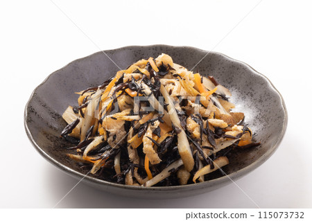 Simmered hijiki (burdock, carrots, hijiki, fried tofu) Simmered hijiki (burdock, carrots, hijiki, fried tofu) 115073732