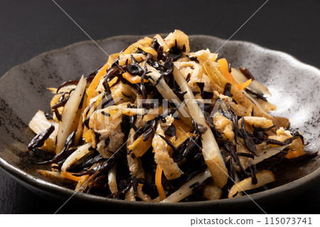 Simmered hijiki (burdock, carrots, hijiki, fried tofu) Simmered hijiki (burdock, carrots, hijiki, fried tofu) 115073741