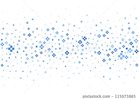 Medical cross and plus background. Abstract seamless blue background for hospital and pharmacy. Geometrical shapes ornament on border. Vector backdrop Medical cross and plus background. Abstract seamless blue background for hospital and pharmacy. Geometrical shapes ornament on border. Vector backdrop 115073865
