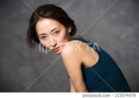 female, lady, woman 115074079