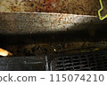 Dirty stove area 115074210