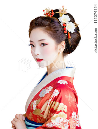 和服 女生 女孩 115074564