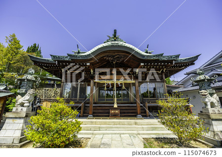 廣島縣尾道市向島大本神社參拜殿 廣島縣尾道市向島大本神社參拜殿 115074673
