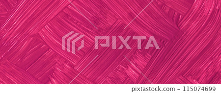 Abstract art background dark purple colors. Watercolor painting with magenta strokes and splash. 115074699