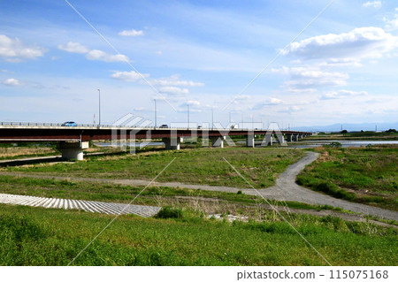 The new Jobu Bridge, completed in 2018 115075168