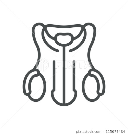 Male Reproductive System Icon. Isolated Line Illustration of Human Male Reproductive System, Representing Urology, Andrology, and Reproductive Health. Perfect for Medical and Healthcare Applications. Male Reproductive System Icon. Isolated Line Illustration of Human Male Reproductive System, Representing Urology, Andrology, and Reproductive Health. Perfect for Medical and Healthcare Applications. 115075484