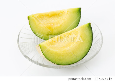 Andean melon on white background 115075716