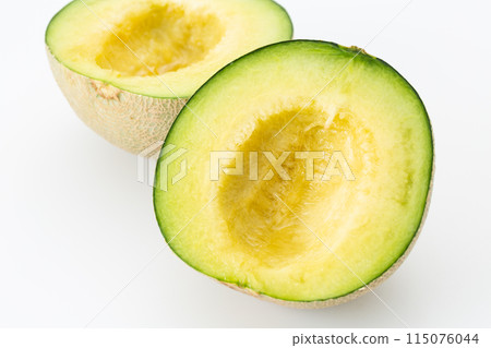 Andean melon on white background 115076044