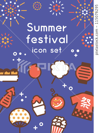 夏季節日圖示 set_4 115076295