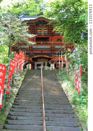Gotokusan Mizusawa Kannon (Mizusawa Temple) Niomon Gate (Royal Gate) 115076913