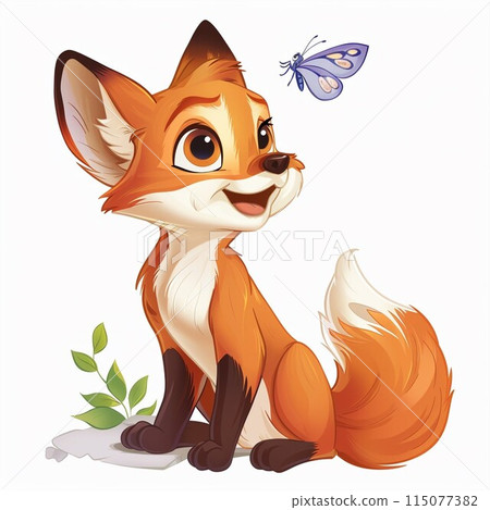 狐狸和蝴蝶 115077382