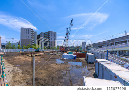 日本橫濱城市景觀 橫濱市營地鐵綠線川及町站等景觀 日本橫濱城市景觀 橫濱市營地鐵綠線川及町站等景觀 115077696