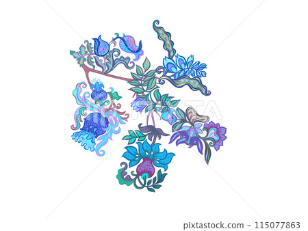 Fantasy, alien flowers, decorative flowers Fantasy, alien flowers, decorative flowers 115077863