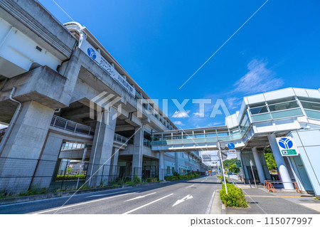 日本橫濱城市景觀 橫濱市營地鐵綠線川及町站等景觀 日本橫濱城市景觀 橫濱市營地鐵綠線川及町站等景觀 115077997