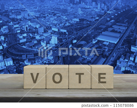 Election and voting concept 115078086
