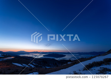 屈斜路湖的藍色時刻 屈斜路湖的藍色時刻 115078267