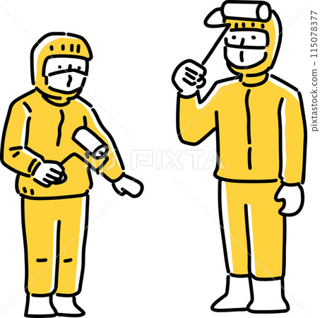 A woman carrying a lot of bad words and a woman running away 115078377