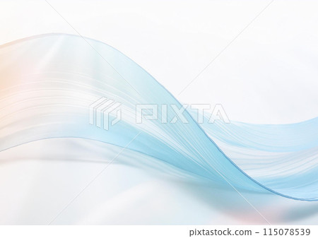 Smooth and transparent light blue waves Smooth and transparent light blue waves 115078539