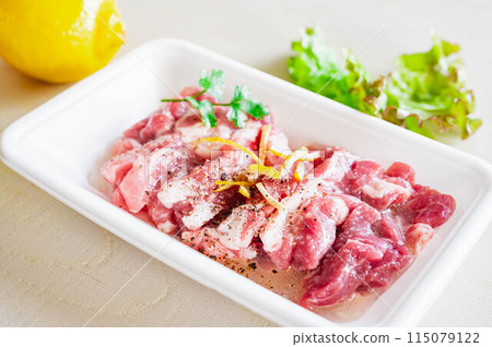 Pork in Lemon Dressing 115079122