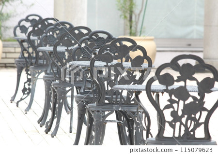 Fashionable bench Fashionable bench 115079623