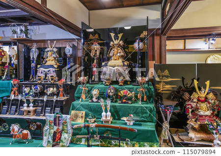 Armor decoration at the former Isobe family residence (Inuyama City) 115079894