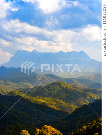 Doi Luang Chiang Dao mountain in Chiang Mai Doi Luang Chiang Dao mountain in Chiang Mai 115082259