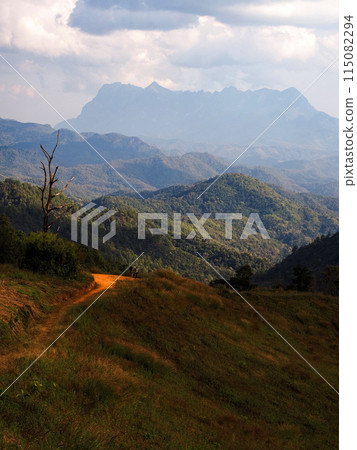 Doi Luang Chiang Dao mountain hills in Chiang Mai Doi Luang Chiang Dao mountain hills in Chiang Mai 115082294