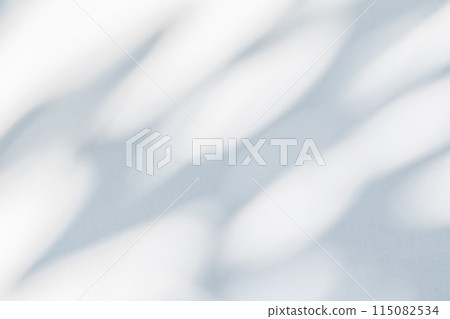 Abstract natural tree leaves shadow on white wall background 115082534