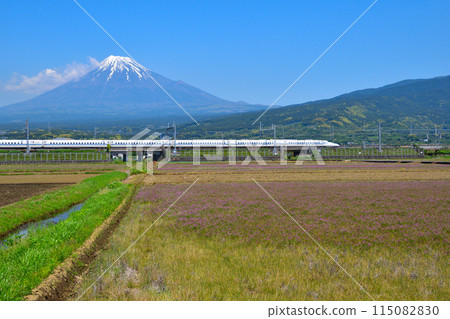 春季富士山新幹線 115082830