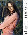 susnet portrait of a cute girl 115083079