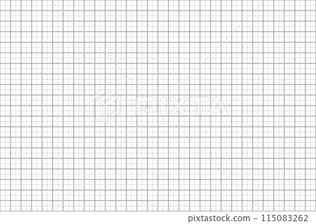 Gray graph paper-like seamless pattern material 115083262