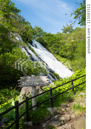 世界遺產知床阿新交心瀑布 115083313