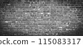 Background of brick wall pattern texture 115083317