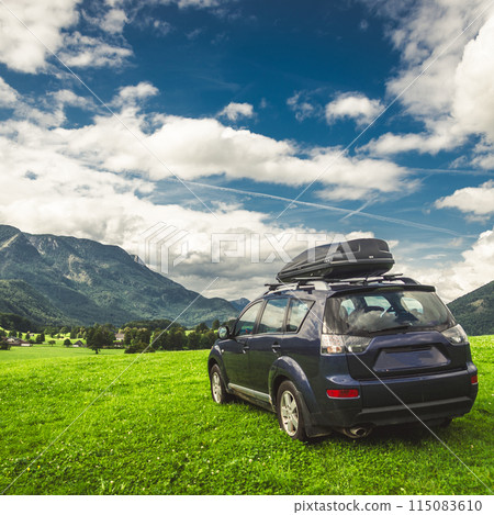 car for traveling with a mountain road car for traveling with a mountain road 115083610
