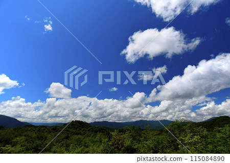 The sky is close to clouds 115084890