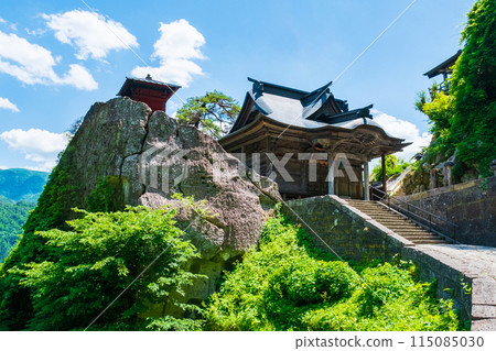 Yamadera (Risshakuji): Kaisan-do and Nokyo-do Yamadera (Risshakuji): Kaisan-do and Nokyo-do 115085030