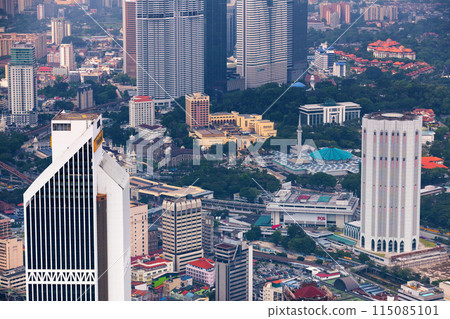 Aerial view of the Maybank Kuala Lumpur Aerial view of the Maybank Kuala Lumpur 115085101