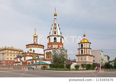 The Cathedral of the Epiphany in Irkutsk The Cathedral of the Epiphany in Irkutsk 115085670