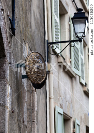 French notary nameplate 115086899