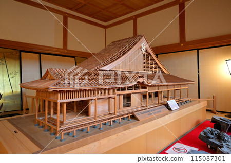 A model displayed in the large study of Sasayama Castle (Tamba Sasayama City, Hyogo Prefecture) A model displayed in the large study of Sasayama Castle (Tamba Sasayama City, Hyogo Prefecture) 115087301