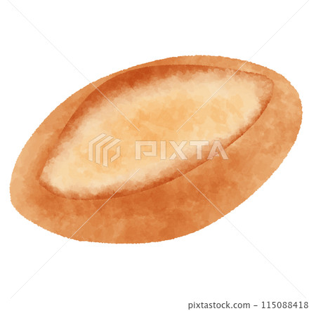 法國麵包插畫Coupe 115088418